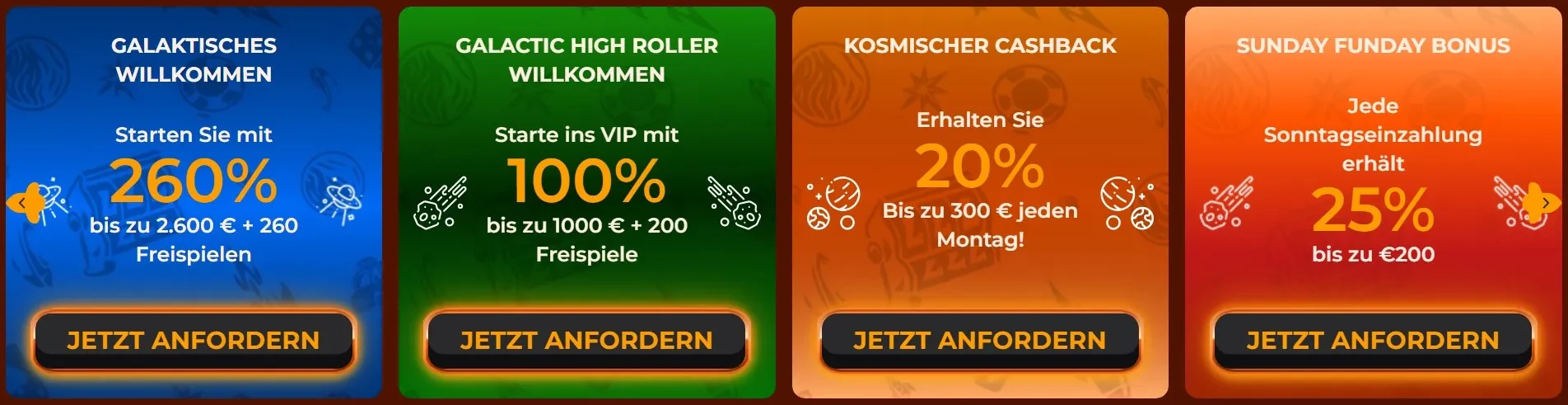 Boni und Aktionen