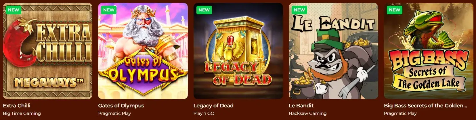 Slots bei VegaZone Casino