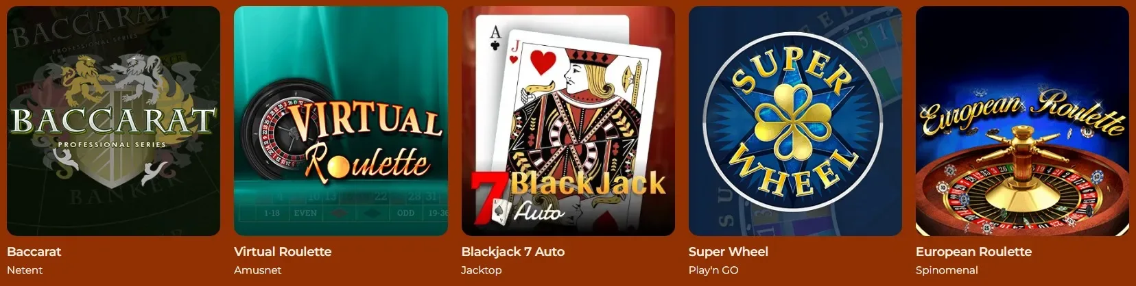 Tischspiele im Katalog